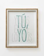 Lamina "Tu,Yo y Dios entre los dos" verde