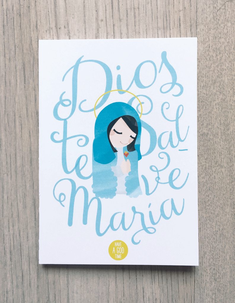 MINI CUADERNO VIRGEN MARIA - Have a God Time