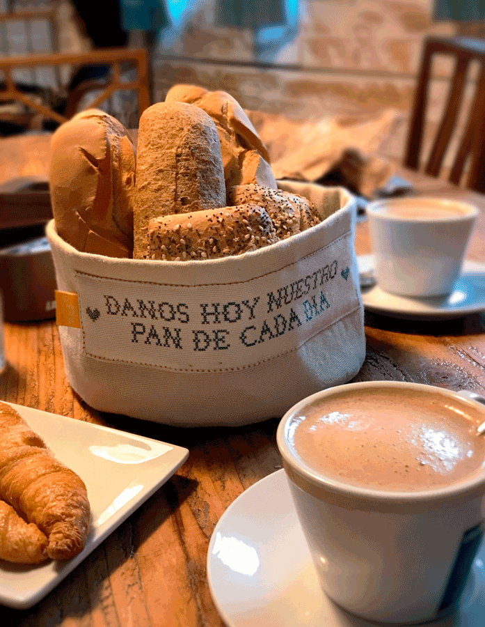 CESTA DE PAN NUESTRO PAN DE CADA DÍA - Have a God Time