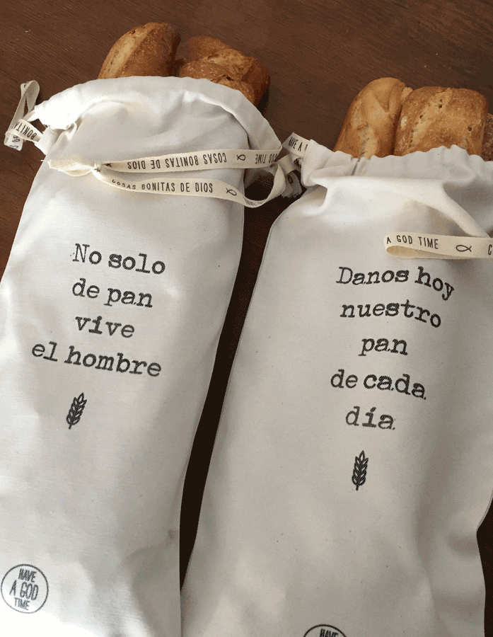 BOLSA DE PAN - Have a God Time