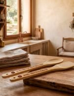 Cubiertos de cuchara y pala de madera - Imagen 2