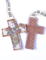 Cruz de tela del convento elaborado por monjas - Imagen 4
