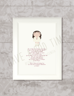 Lamina "Oracion De Primera Comunion" Niña - Imagen 3