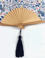 Abanico Flores "El viento sopla donde quiere" - Imagen 3