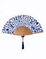 Abanico Flores "El viento sopla donde quiere"