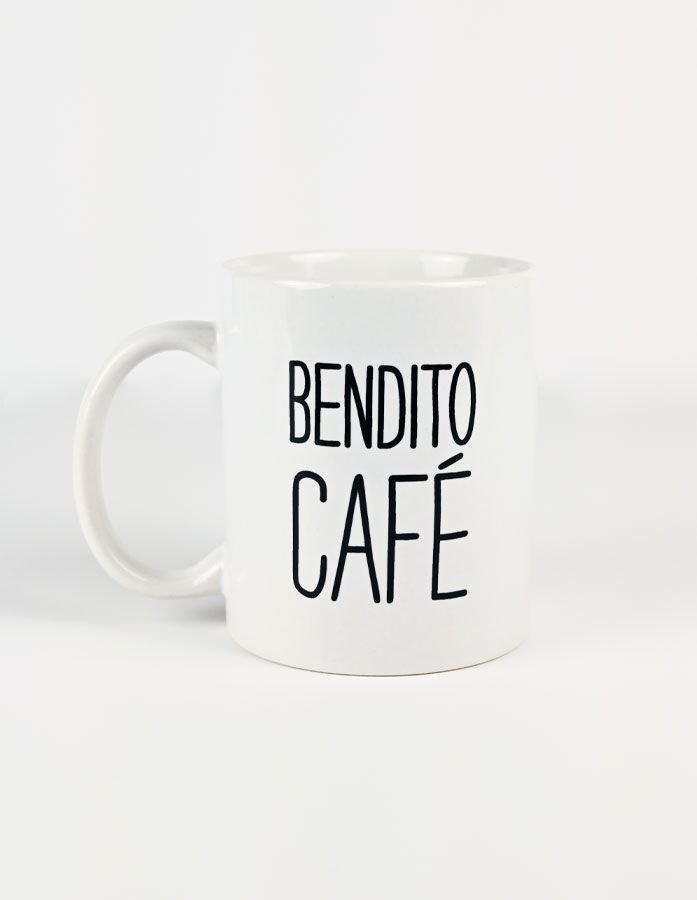 BENDITO_7460bfa2a0d1bcadcaa495c0291b175a Taza Bendito cafe - Imagen 1