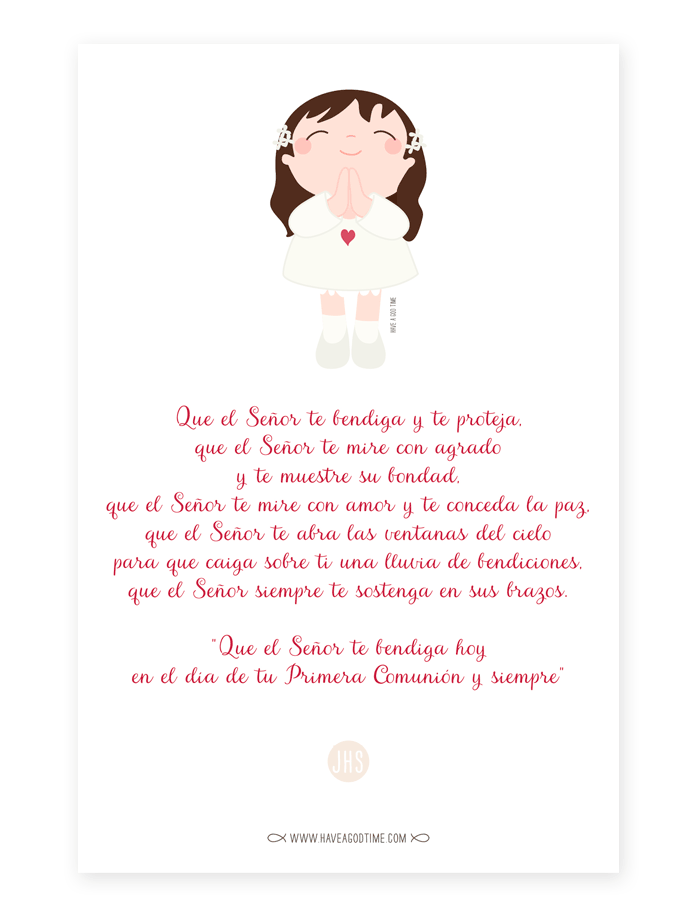 CAJITA-COMUNION-3_0184302b1e3ff6f6b33997af49df0787 Lamina "Oracion De Primera Comunion" Niña - Imagen 1