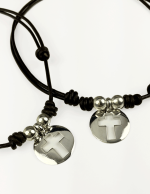 Colgante con cruz de plata calada - Imagen 2