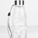 Botella de agua "God is good"