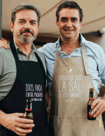 Delantal La sal de este mundo Beige - Imagen 4