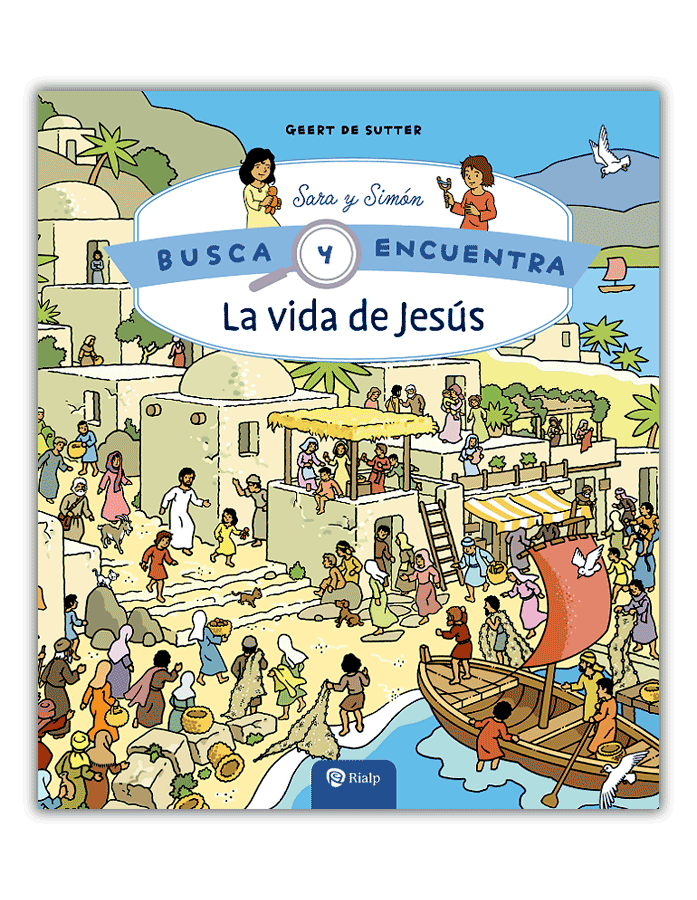 LA-VIDA-DE-JESUS_2f308f767388d43f5c083a25c40d003c Libro La Vida De Jesús. Busca Y Encuentra. - Imagen 1