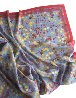 Pañuelo Dios te salve Maria Rojo - Imagen 5