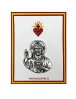 Placa Sagrado corazón de Jesus para la puerta - Imagen 3