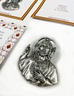 Placa Sagrado corazón de Jesus para la puerta - Imagen 2