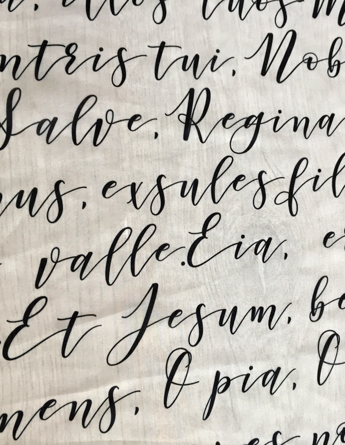 SALVEBLANCO1_881e95c3f6e82ba737a40a9c7b5a2a85 Pañuelo Salve Regina - Imagen 1