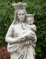 Estatua Virgen del Carmen de piedra - Envío incluido - Imagen 3