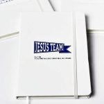 Cuaderno con goma Jesus team