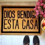 Felpudo  Dios bendiga esta casa