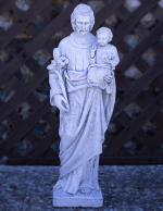 Estatua San Jose de piedra - Imagen 2