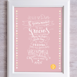 Lamina Siete Palabras