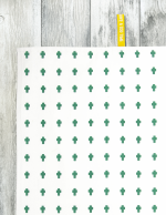 Trapo de cocina cruces rojo - Imagen 3