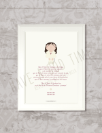 Lamina "Oracion De Primera Comunion" Niña - Imagen 6