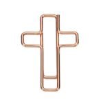 clip con forma de cruz