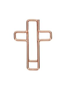 clip con forma de cruz