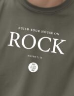 Camiseta "Build your house on ROCK" - Imagen 3