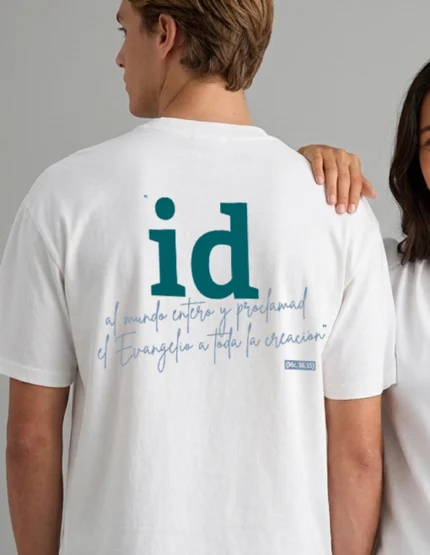 Camiseta "Id y predicad el evangelio"